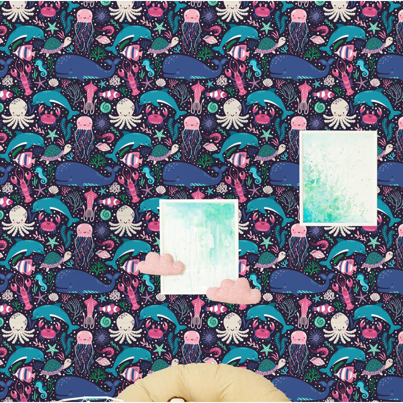 Rouleau de papier peint adhésif Priolo, L 16,67 po x l 25 po