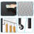 Kitchen Oven & Bread Rack Black