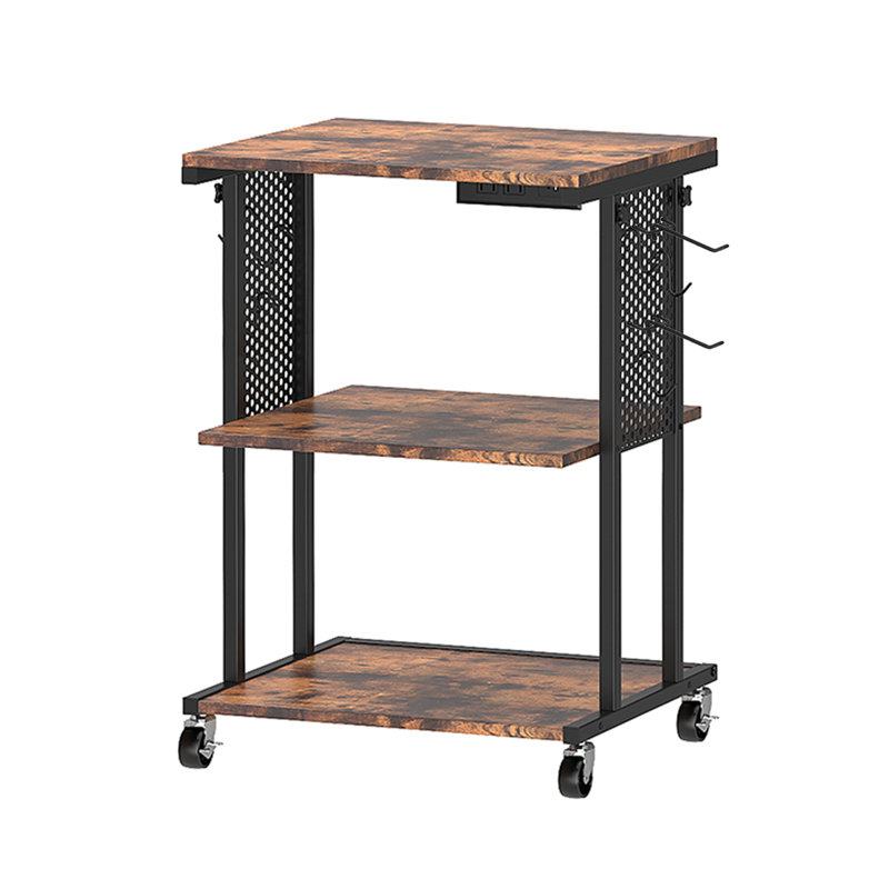 Standing Storage Rack with Charging Station