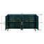 Armoire de rangement avec tablettes réglables, console de télévision média, armoire d'appoint, meuble télé avec tablettes réglables