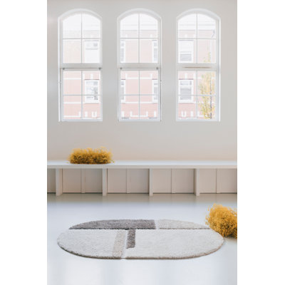Tapis gris / gris foncé Zest