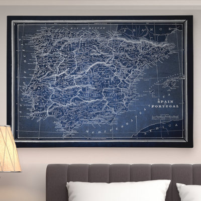 " Spain Sketch Map "