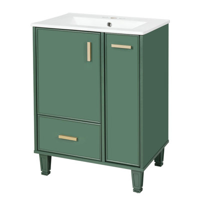 Meuble-lavabo simple 24 po avec lavabo