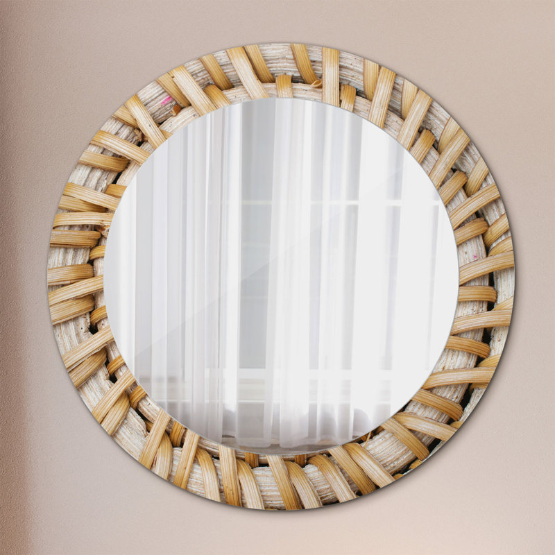 Huldar Glass Flat Wall Mirror