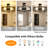 Juvraj 4-Lights Semi Flush Mount Ceiling Light With Metal Cage-2099236918