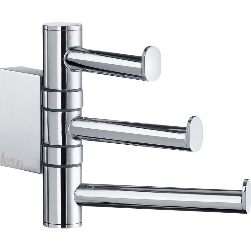 AIR collection triple swing arm wall mounted hooks