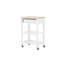 Clio Solid Wood Top Kitchen Cart