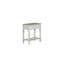 Table d'appoint Surfside avec tiroir, tablette ouverte et plateau en placage de bois