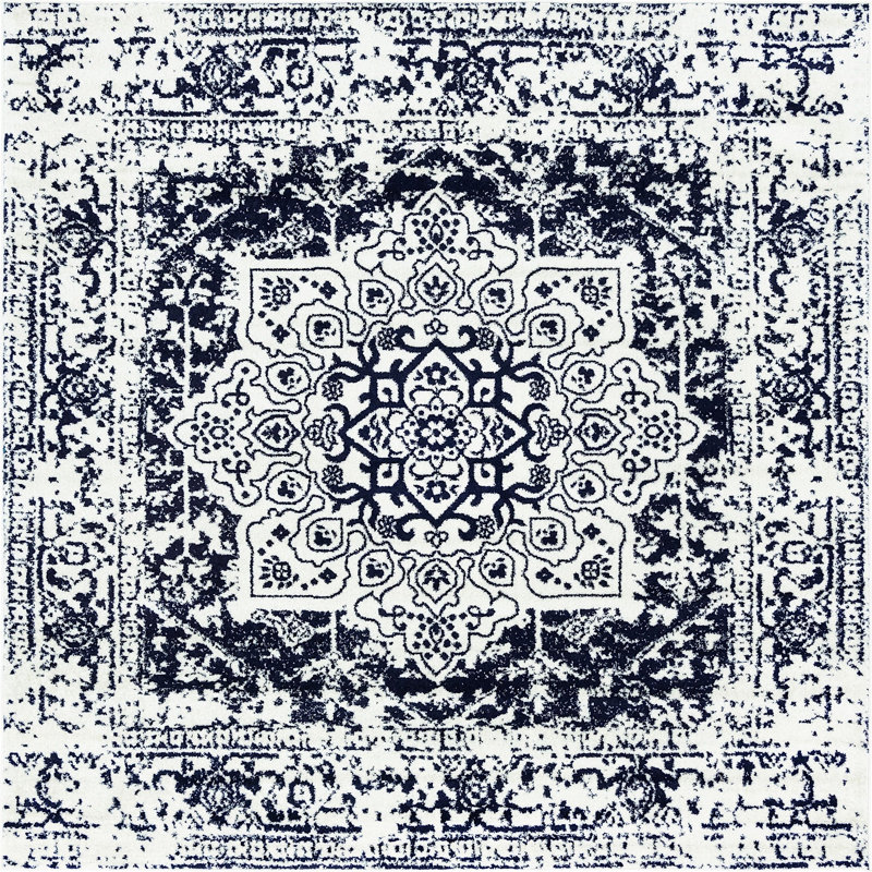 Endesha Oriental Indoor Rug, Square 7'10"
