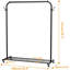 Bonville 100cm Rolling Clothing Rack-1737456584