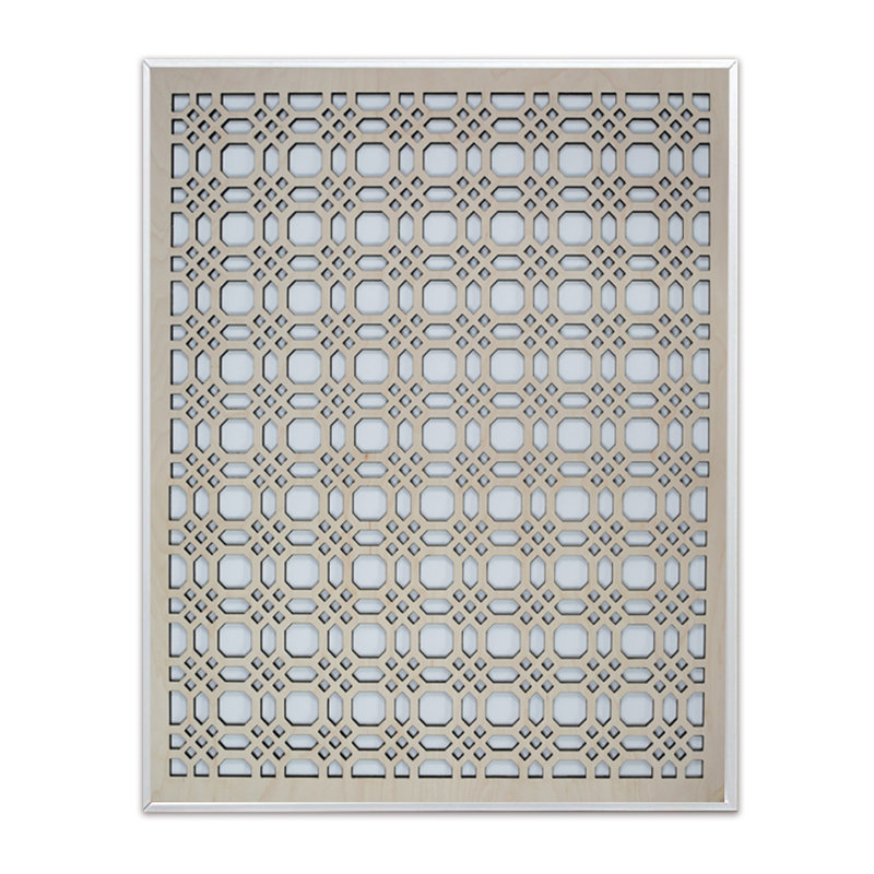 Évent décoratif magnétique pour prise d'air - conception de pierres précieuses, 24 x 14, Encastré