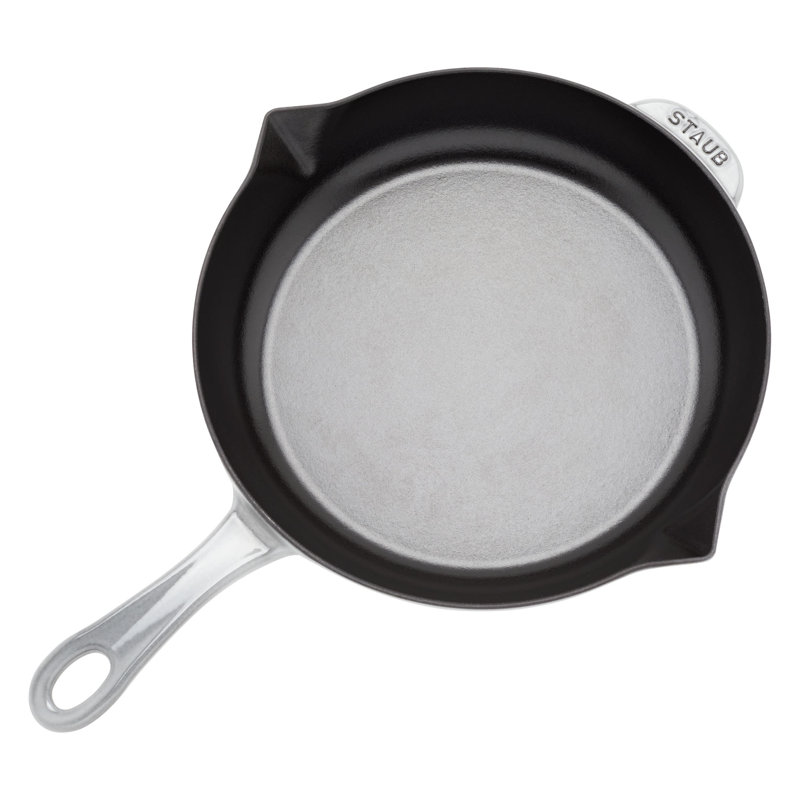 Staub Cast Iron 10-inch Fry Pan, Graphite Gray, 10"