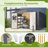 10X8 FT Outdoor Storage Shed-125897506