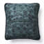 Coussin décoratif en coton brodé Donna