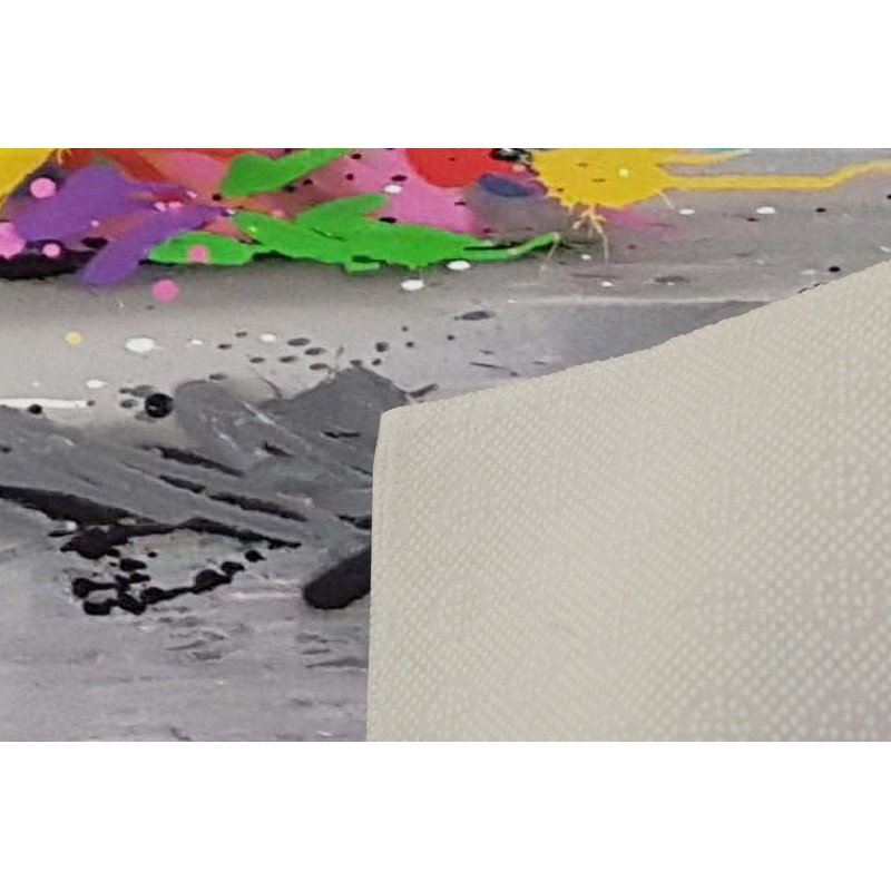 Luxurious Woven Carpet 5.2 x 7.5 ft, 100% Polyester, 0.4 in Pile Height | Antibacterial, Non-Slip PVC Dot Underside, Machine Washable | Elegant 3D Digital Print Design, Perfect for Living Room & Bedroom Décor