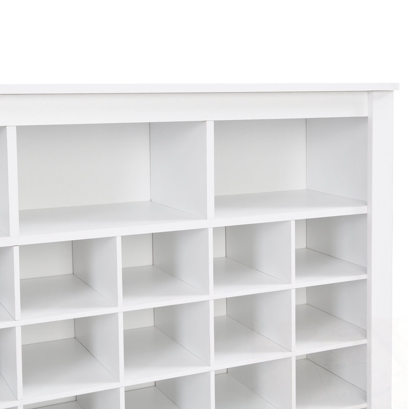Tihanna with Curved Base and open shelves, White