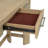 Sand Dune Console Table With 3 Stools