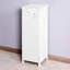 Armoire autoportante blanche avec matériaux de tiroir pour une utilisation durable - Répond à diverses exigences de rangement
