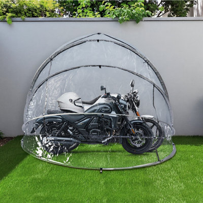 Bicycle Outdoor Storage Tent Wall Mounted Semi-Shell Tent