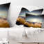 Coussin lombaire paysage au-dessus des nuages