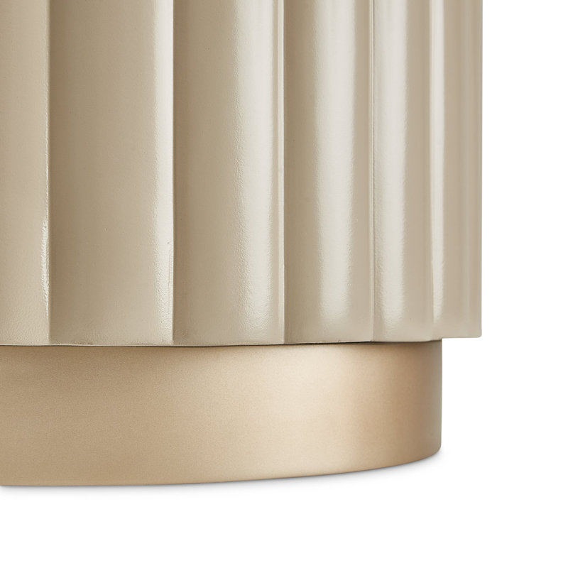 Malibu Crest Round Glass Dining Table