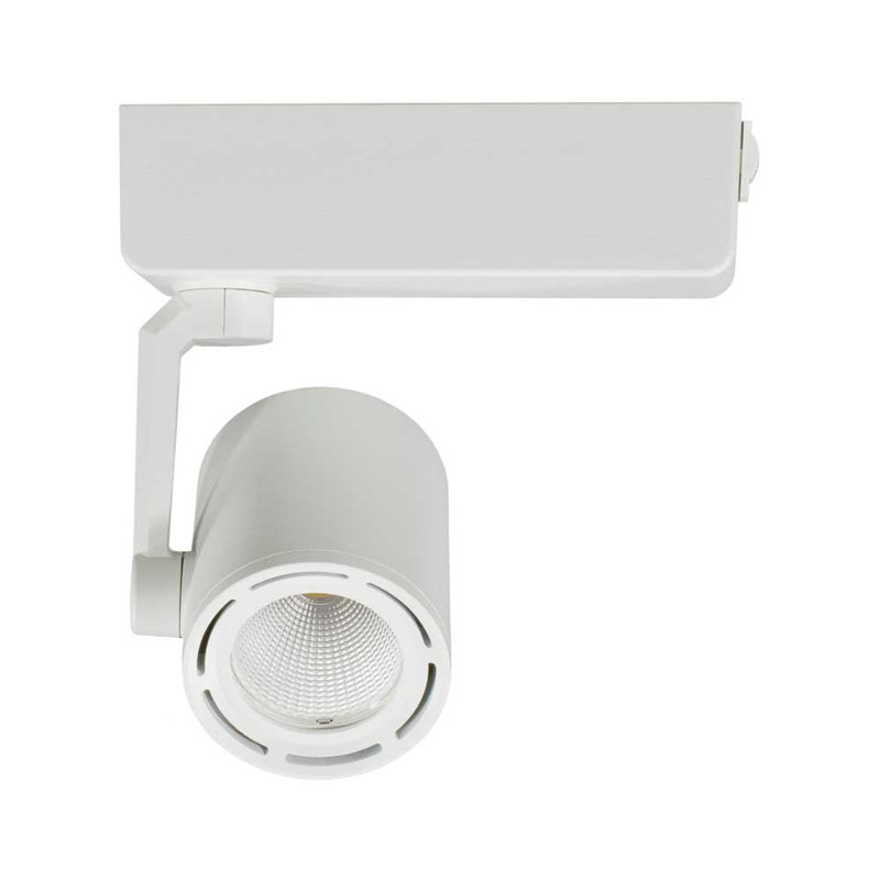 Tête de rail à 25 degrés à angle de faisceau 1 lumières, Blanc, Large