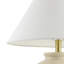 Chemise 22.25" H Ribbed Ceramic Table Lamp with Linen Empire Shade-755770541-803452989