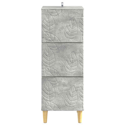  Drawer Cabinet Engineered Wood Storage Furniture Indoor Living Room