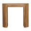 Console droite en bois massif Soba
