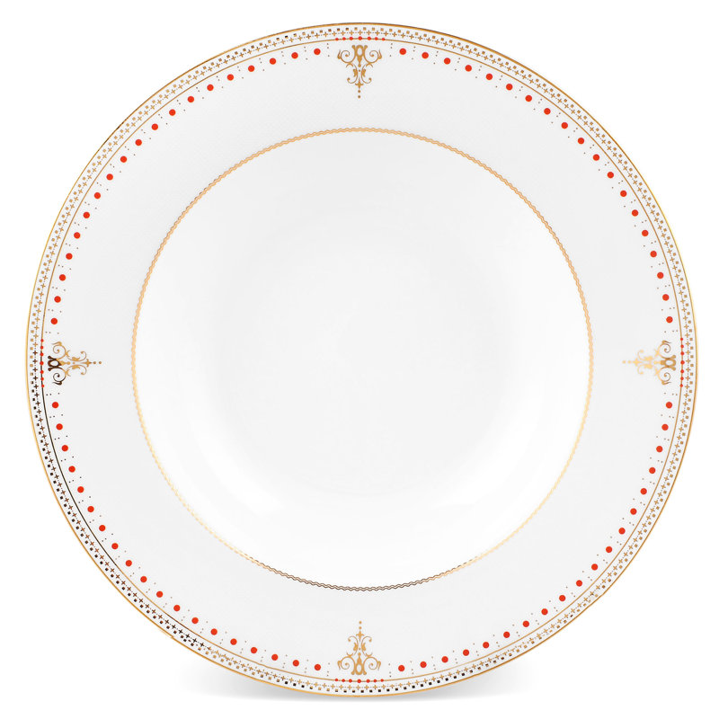 Conners Porcelain China Dinnerware Set 20 Piece - Service for 6