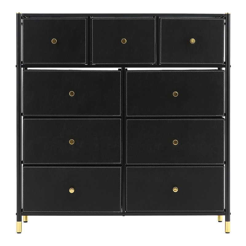 Anasol 100cm W 9 - Drawer Chest of Drawers