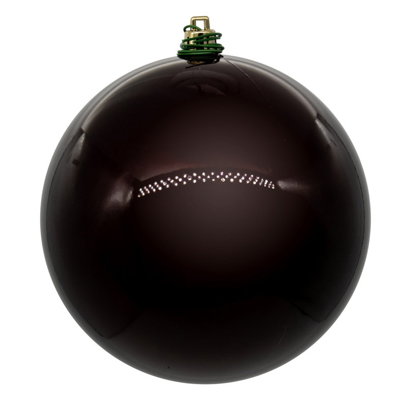 3'' Solid Ball Ornament, Burgundy