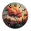 Horloge murale en bois massif Okken-1643862218