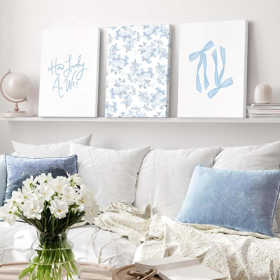 3 Piece Wrapped Canvas Print