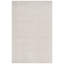 Tapis gris clair en laine et coton tissé à la main Audree-2010086412