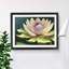 Precious Lotus Flower - Framed Print-327957405-327957406