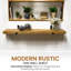 Wood Radiator Shelf with Reclaimed Wood-1891517509