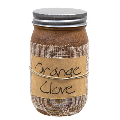 Bougie orange 16 oz