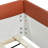 King Size Upholstered  Daybed Frame With Fence And Stairs,(BROWN+WHITE)-1054122501