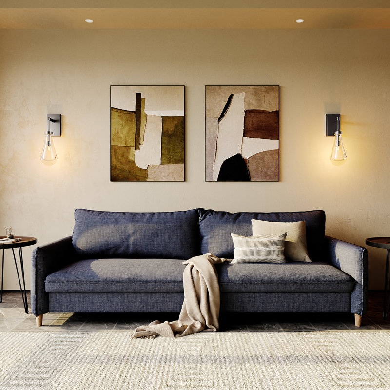 1 - Light Luxury Raindrop Wall Sconce, Matte Black