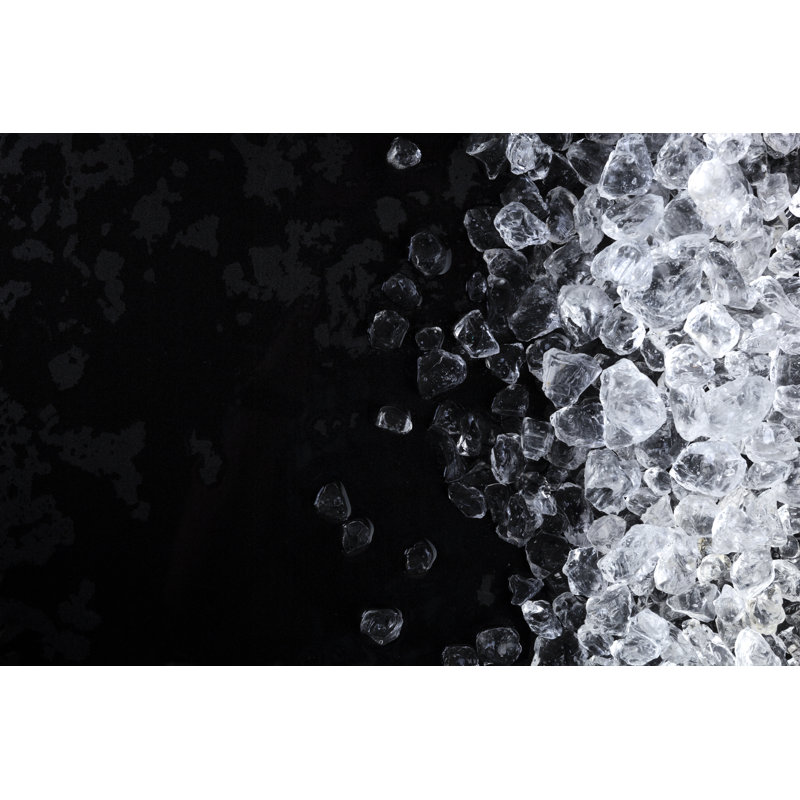 Crushed Ice Cubes by Xamtiw - Wrapped Canvas Print, 30cm H x 46cm W