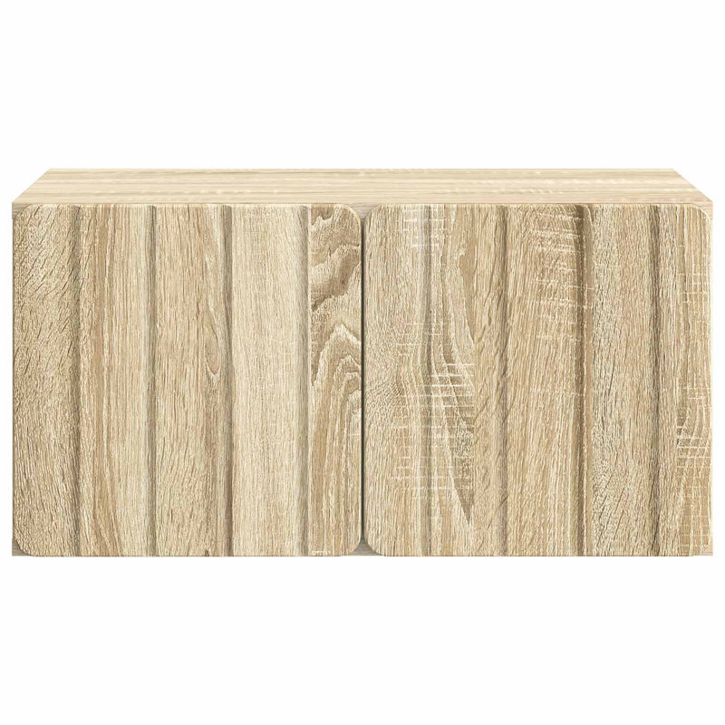 TV Stand, 30cm H x 59.5cm L x 41cm W, Sonoma Oak