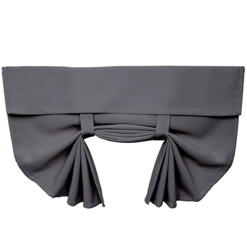 Panneau de rideau occultant en polyester Jaseir, Gris, L 26 po x L 40 po