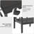 4 - Person Patio Conversation Set with Cushions-99204299