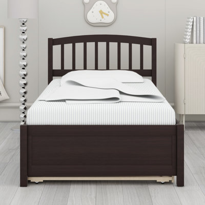 Platform Bed With Trundle