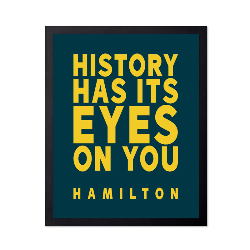 L'histoire a les yeux sur vous, Unframed, Poster, 16"H x 20"W