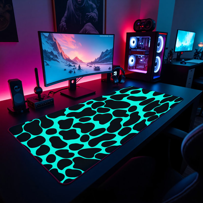 Polyester Desk Pad, 23.6x13.8