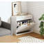 Banc de rangement pour chaussures, banc d'entrée, armoire à chaussures