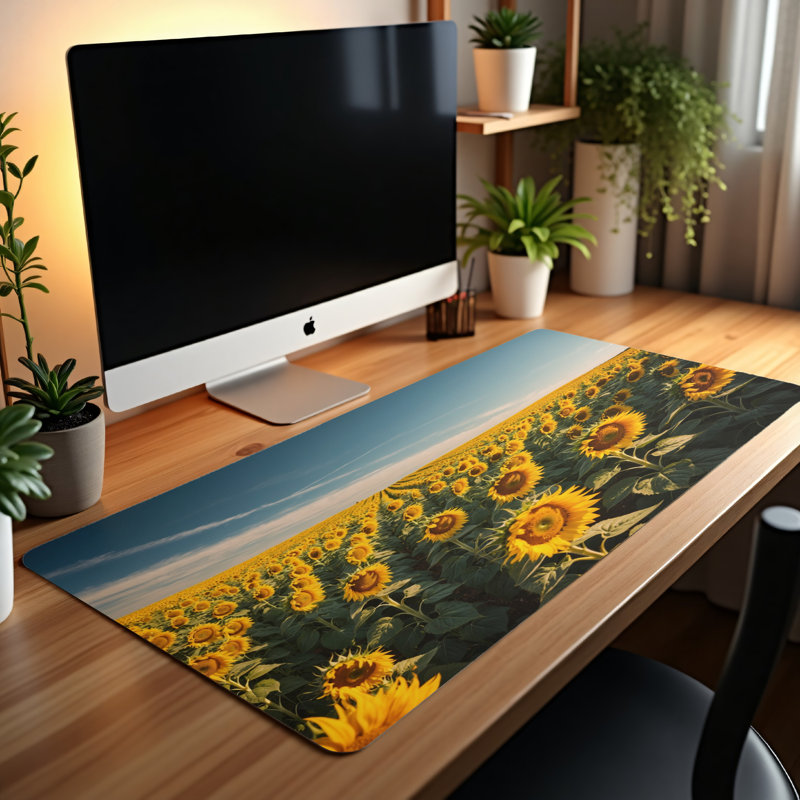 Polyester Desk Pad, 23.6x13.8