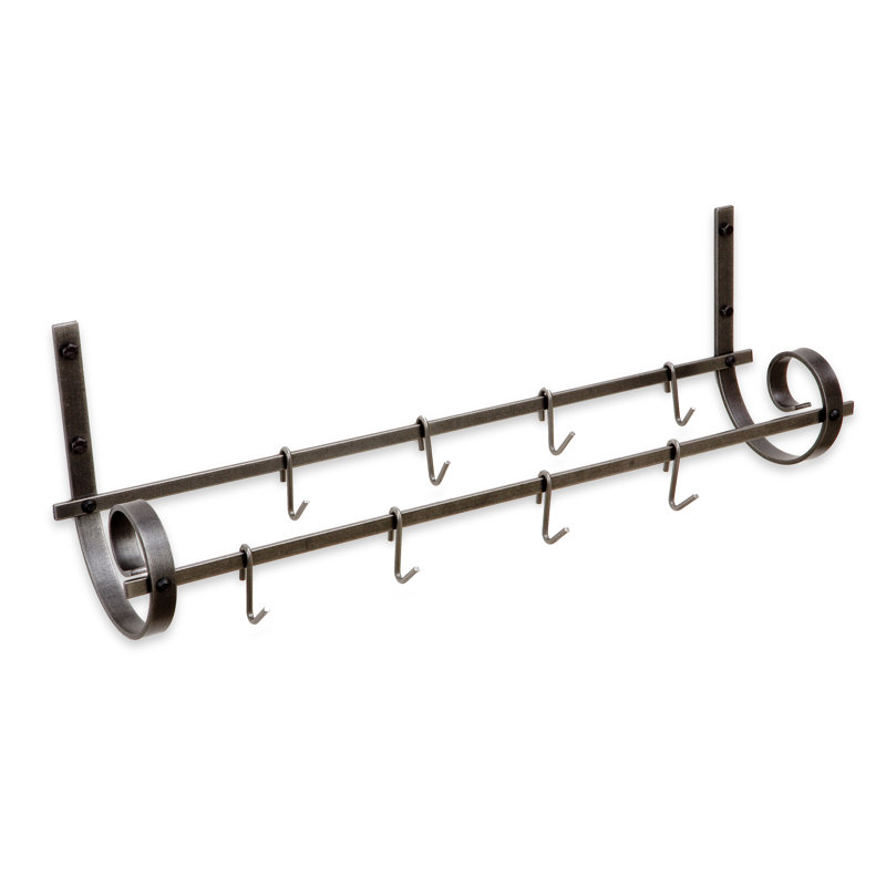 USA Handcrafted Wall Mounted Utensil Pot Rack